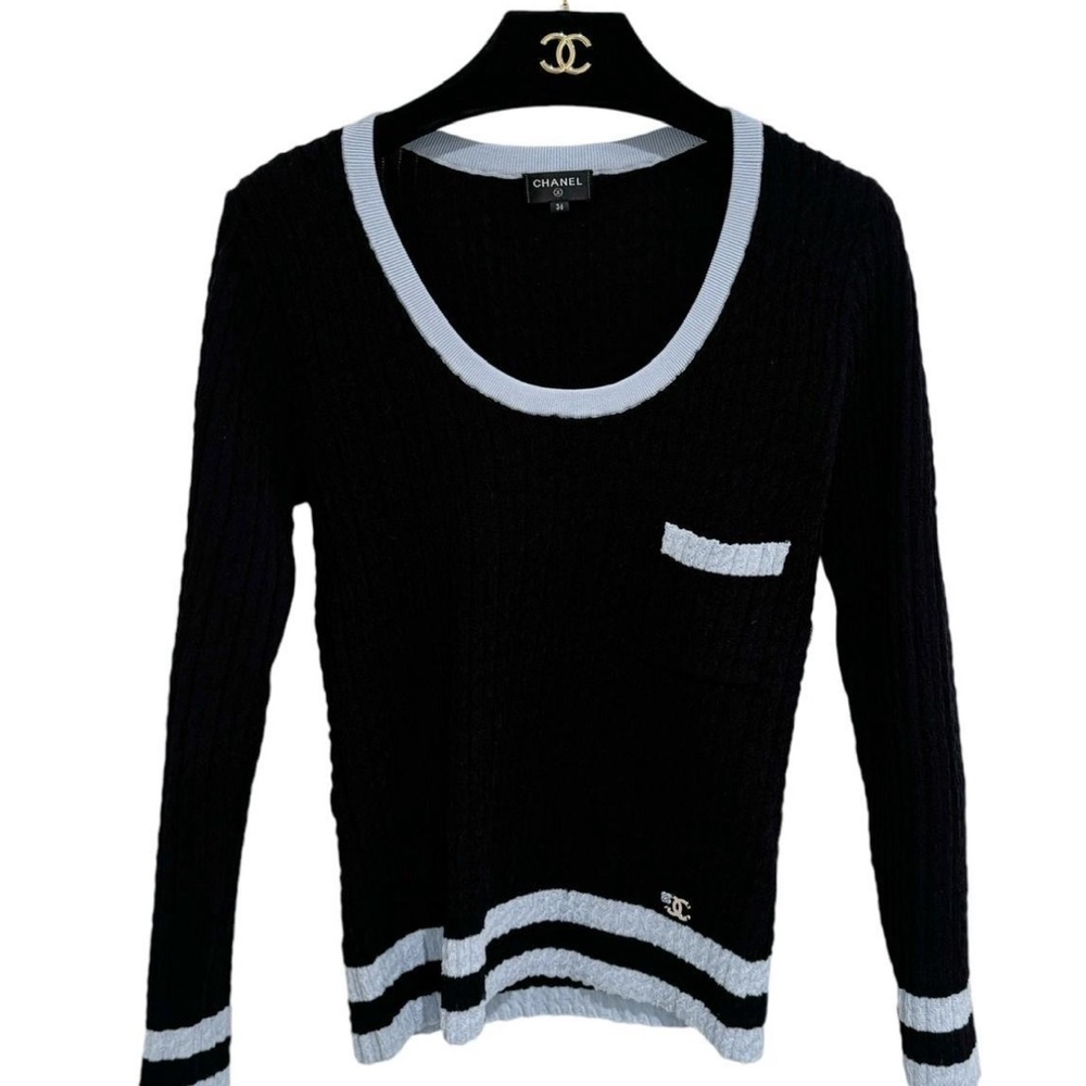 Chanel Sweater with Pockets